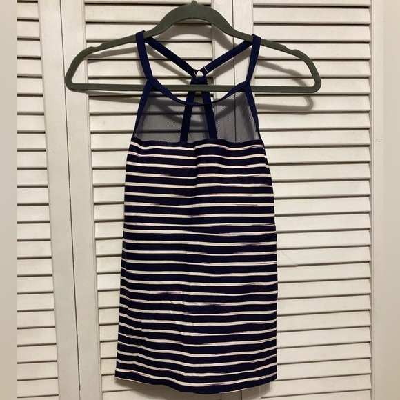 Beach House Other - Beach House Blue And White Striped Halter Tankini Size 6